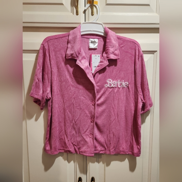 Barbie pink lounge pajama set - Picture 4 of 15